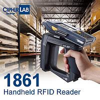 The New CipherLab 1861 Handheld RFID Reader Empowers 